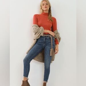 Anthropologie Pilcro high rise skinny jeans 24